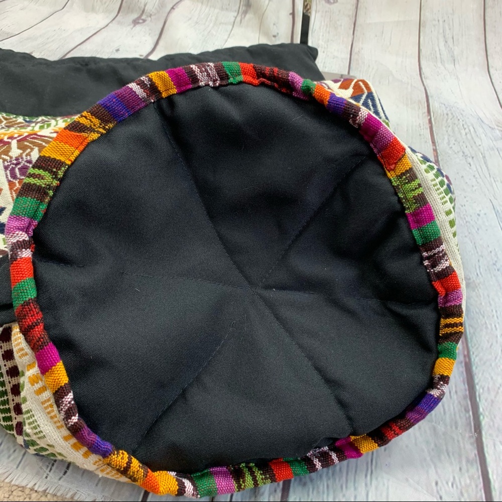 Bohemian Tribal Aztec 90s style Backpack - Picture 9 of 10
